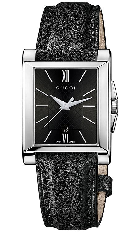 gucci ladies rectangular watch